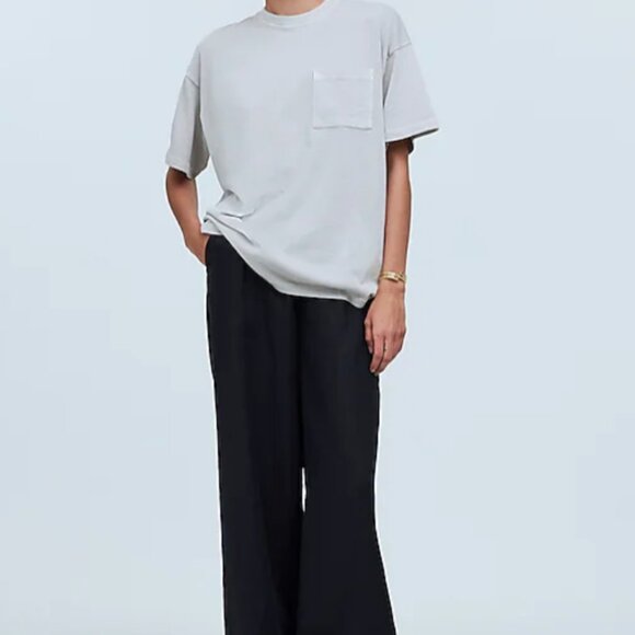 New with tags Madewell Garment-Dyed Oversized Pocket Tee. - Picture 1 of 7